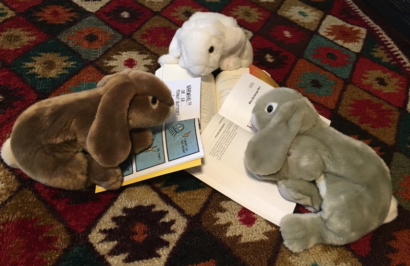 Thank you for visiting our blog! Caramel, Marshmallow, and Sprinkles love sharing their love of reading with you! 