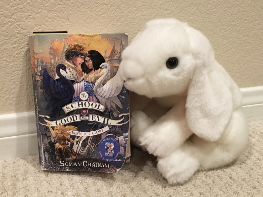 Marshmallow reviews School for Good and Evil: Quests for Glory by Soman Chainani.