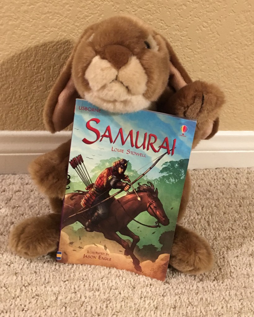 Caramel really enjoyed learning about samurai! 