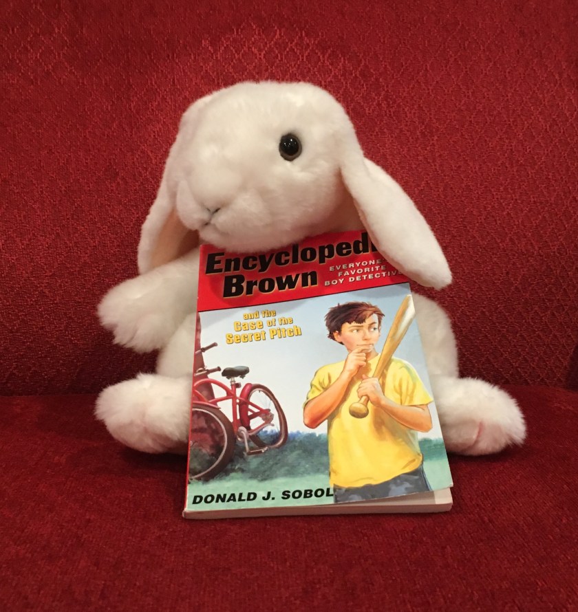 Encyclopedia Brown and the Case of the Secret Pitch is Marshmallow's favorite among the four. 