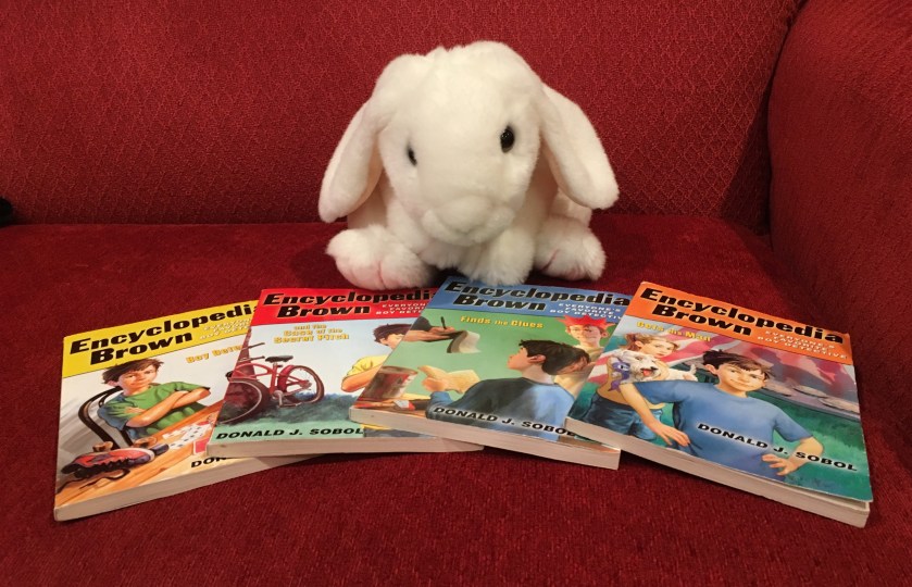 Marshmallow rates Encyclopedia Brown books 1-4 95%. 