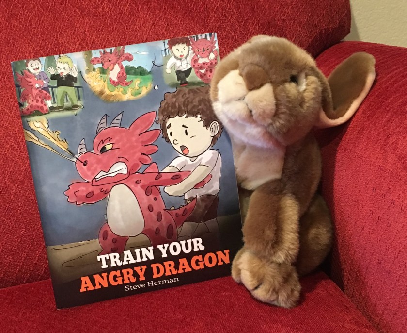 Caramel reviews Train Your Angry Dragon by Steve Herman. 
