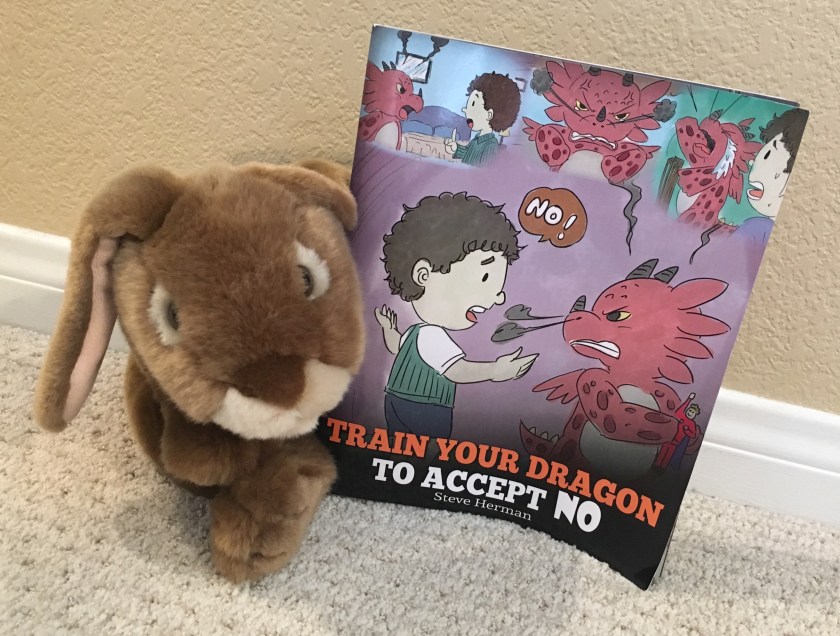 Caramel reviews Train Your Dragon To Accept NO by Steve Herman.