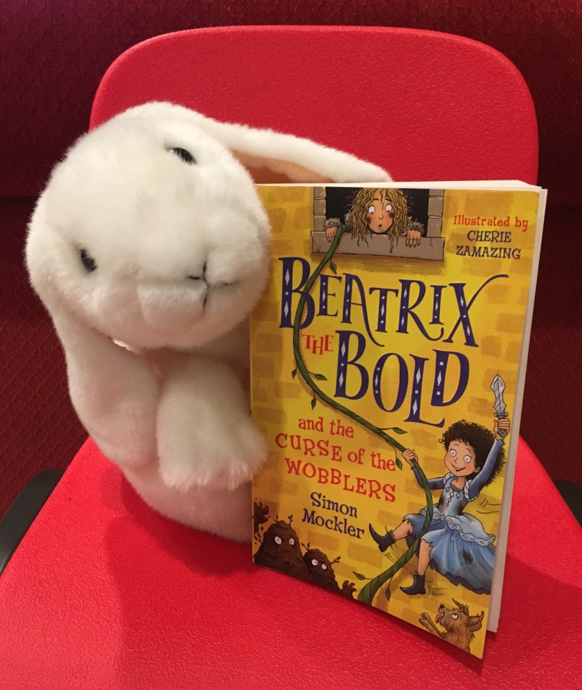 Marshmallow reviews Beatrix The Bold and the Curse of the Wobblers by Simon Mockler. 