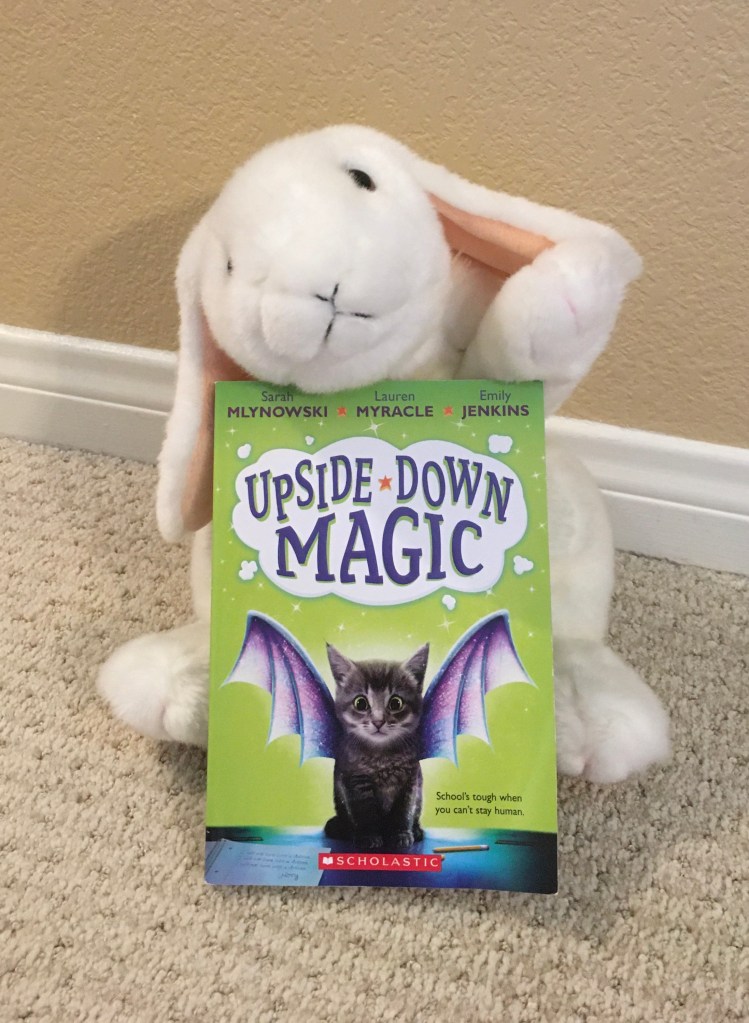 Marshmallow ranks Upside-Down Magic by Sarah Mlynowski, Lauren Myracle, and Emily Jenkins 90%.