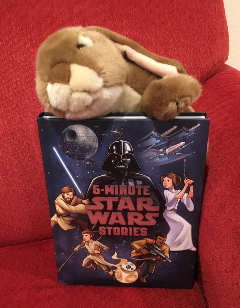 Caramel loved 5-Minute Star Wars Stories by LucasFilm Press and wants to say: May the Force be with you!