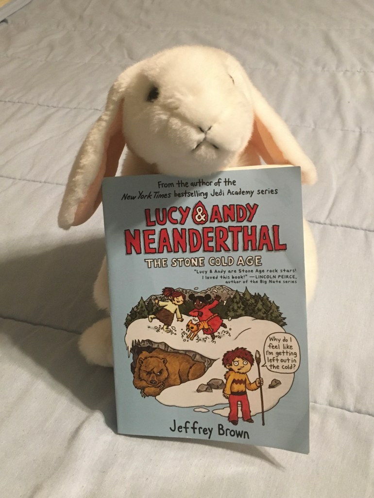 Marshmallow rates Lucy and Andy Neanderthal: Stone Cold Age by Jeffrey Brown 100%. 