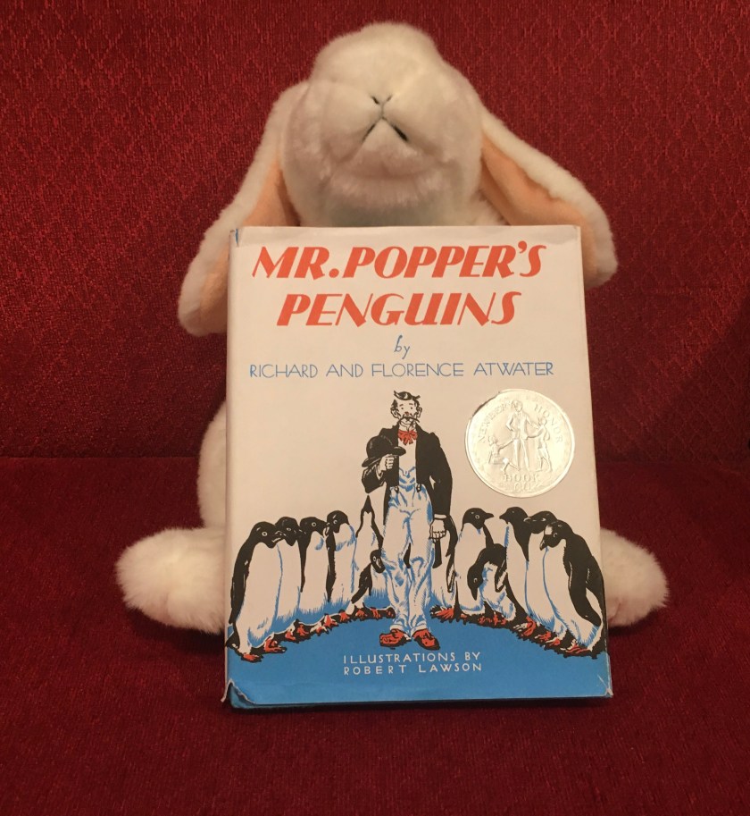 Marshmallow rates Mr Popper's Penguins by Richard and Florence Atwater 100%. 