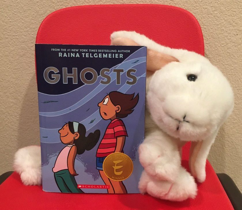 Marshmallow rates Ghosts by Raina Telgemeier 95%. 