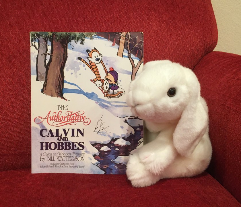 Marshmallow reviews The Authoritative Calvin and Hobbes: A Calvin and Hobbes Treasury by Bill Watterson.