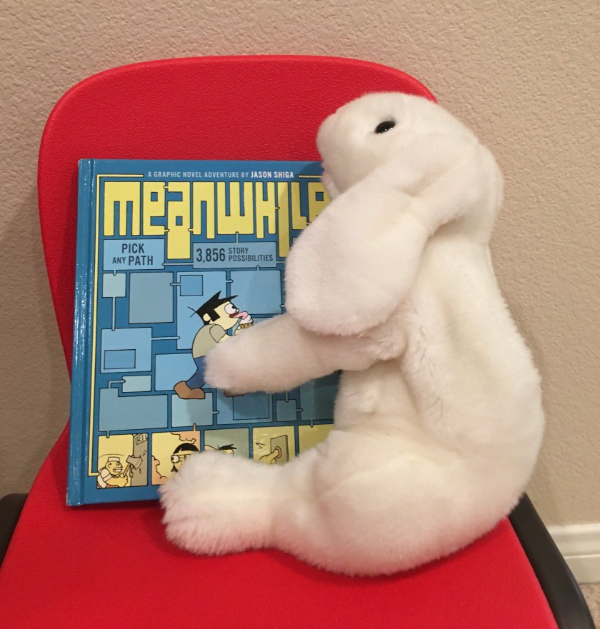 Marshmallow rates Meanwhile: Pick Any Path. 3,856 Story Possibilities, by Jason Shiga 95%.