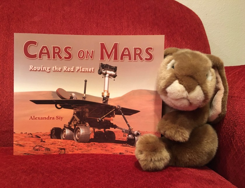 Caramel reviews Cars on Mars: Roving the Red Planet by Alexandra Siy. 