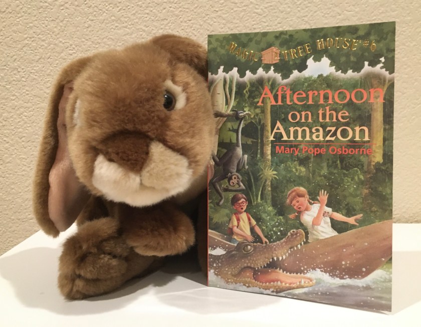 Caramel reviews Afternoon on the Amazon (Magic Tree House #6) by Mary Pope Osborne.