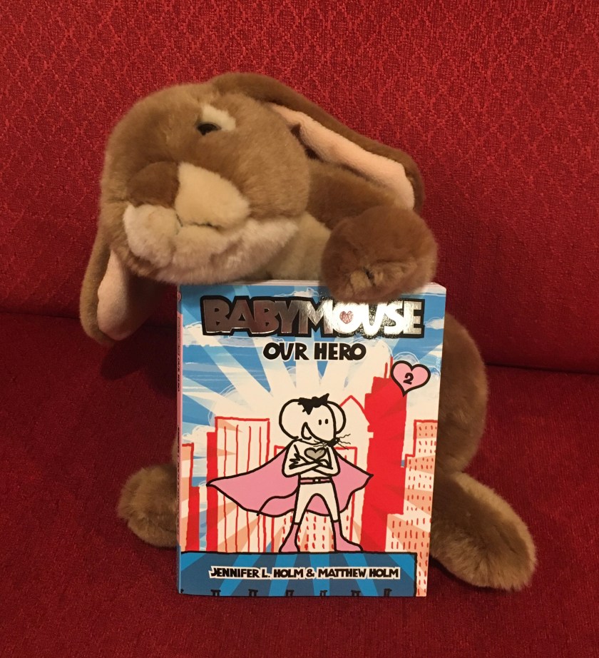 Caramel enjoyed reading Babymouse: Our Hero (Babymouse #2) by Jennifer L. Holm and Matthew Holm and recommends it to all little bunnies.