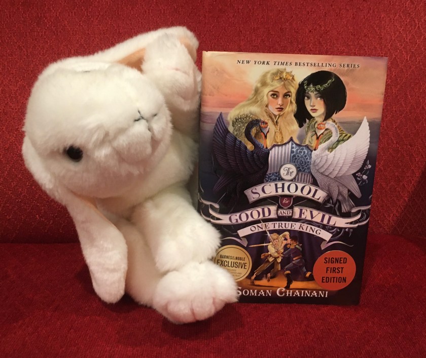 Marshmallow rates One True King by Soman Chainani (Book 6 of The School for Good and Evil series) 100%.