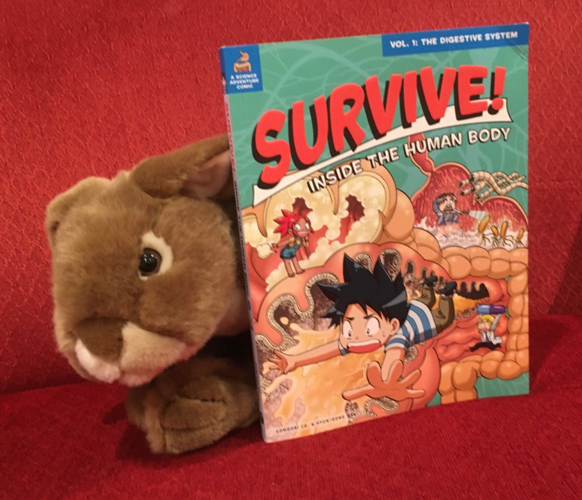 Caramel reviews Survive: The Digestive System, illustrated by Hyun-Dong Han.