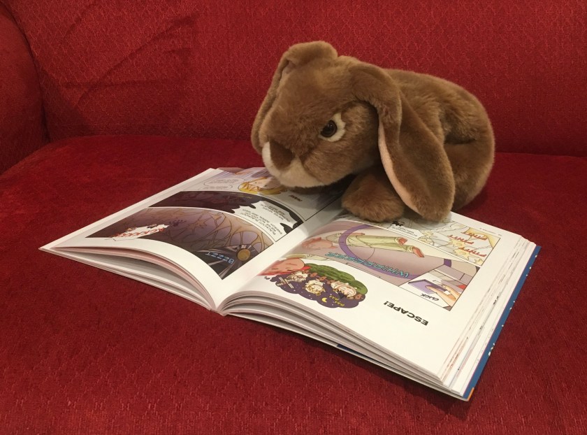 Caramel is reading Survive! Inside the Human Body: The Nervous System by Hyun-Dong Han.