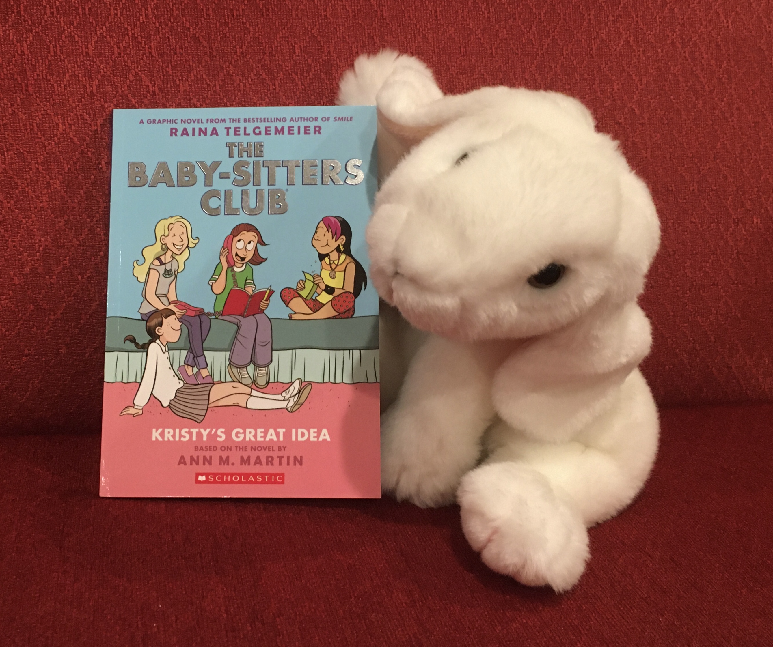 Marshmallow reviews Kristy’s Great Idea (The BabySitters Club Graphic