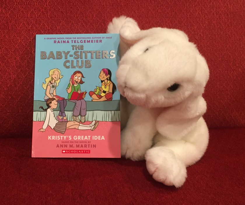 Marshmallow rates Kristy's Great Idea (The Baby-Sitters Club Graphic Novels #1) by Ann M. Martin and Raina Telgemeier 95%.