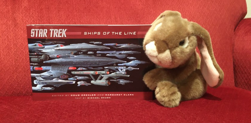 Caramel reviews Star Trek: Ships of the Line by Doug Drexler, Margaret Clark, and Michael Okuda.