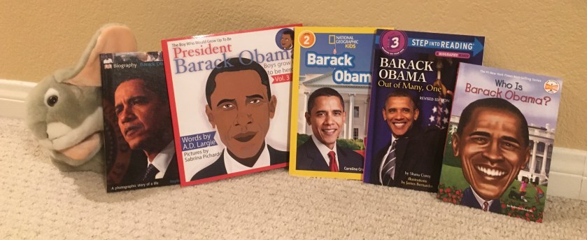Sprinkles thinks that if you or your little ones want to learn about President Barack Obama, there are a lot of great resources out there!