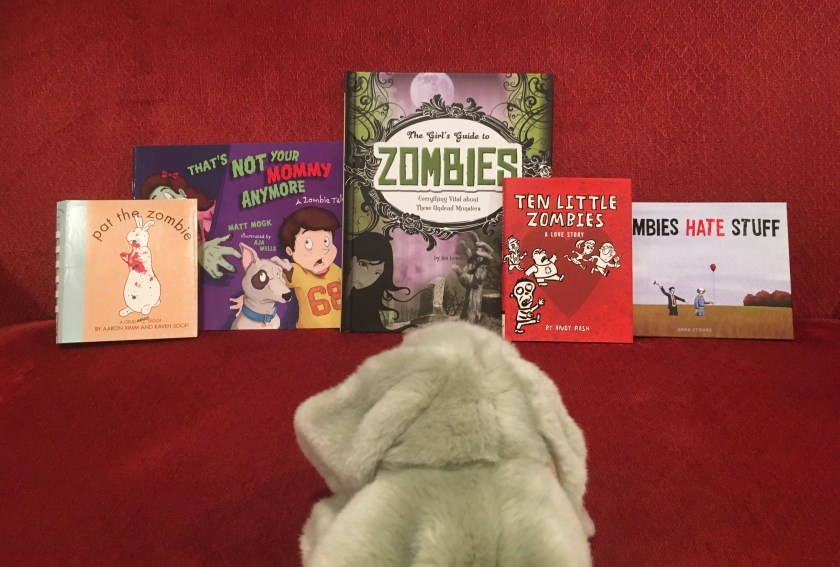 Sprinkles reviews children's books about zombies.