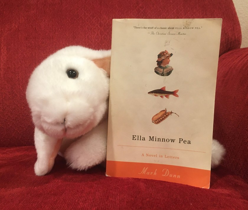 Marshmallow rates Ella Minnow Pea by Mark Dunn 100%.