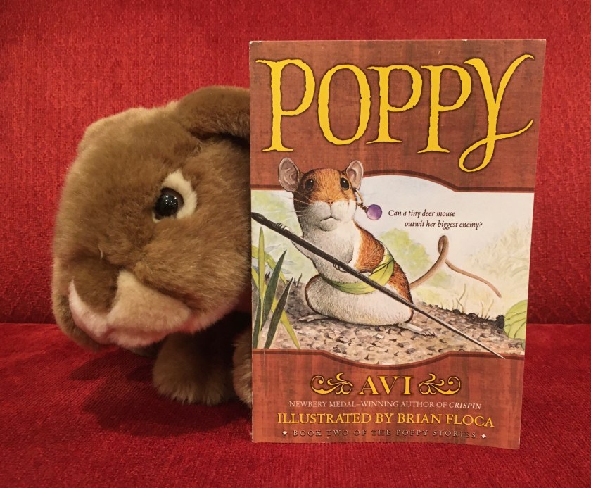 Caramel enjoyed reading Poppy, written by Avi and illustrated by Brian Floca, and is looking forward to reading more about the creatures of Dimwood Forest. 
