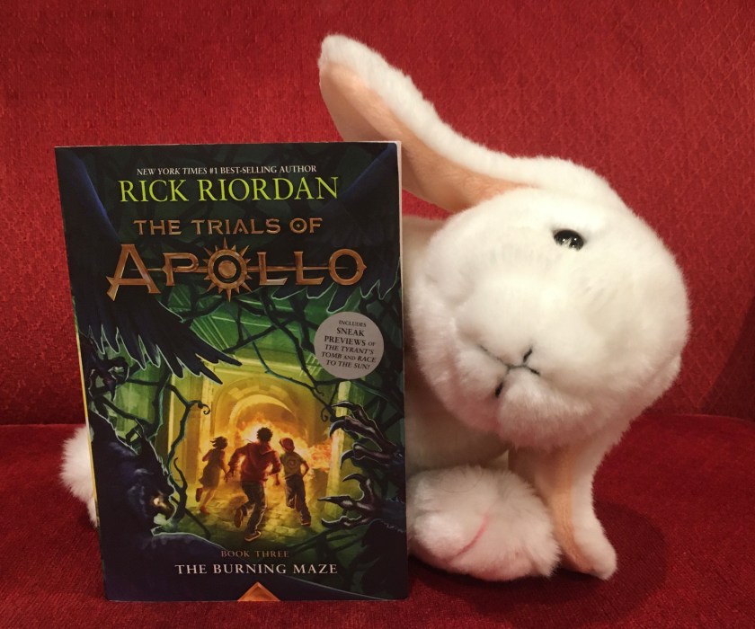 Marshmallow rates The Burning Maze (Book 3 of the Trials of Apollo Series) by Rick Riordan 100%. 