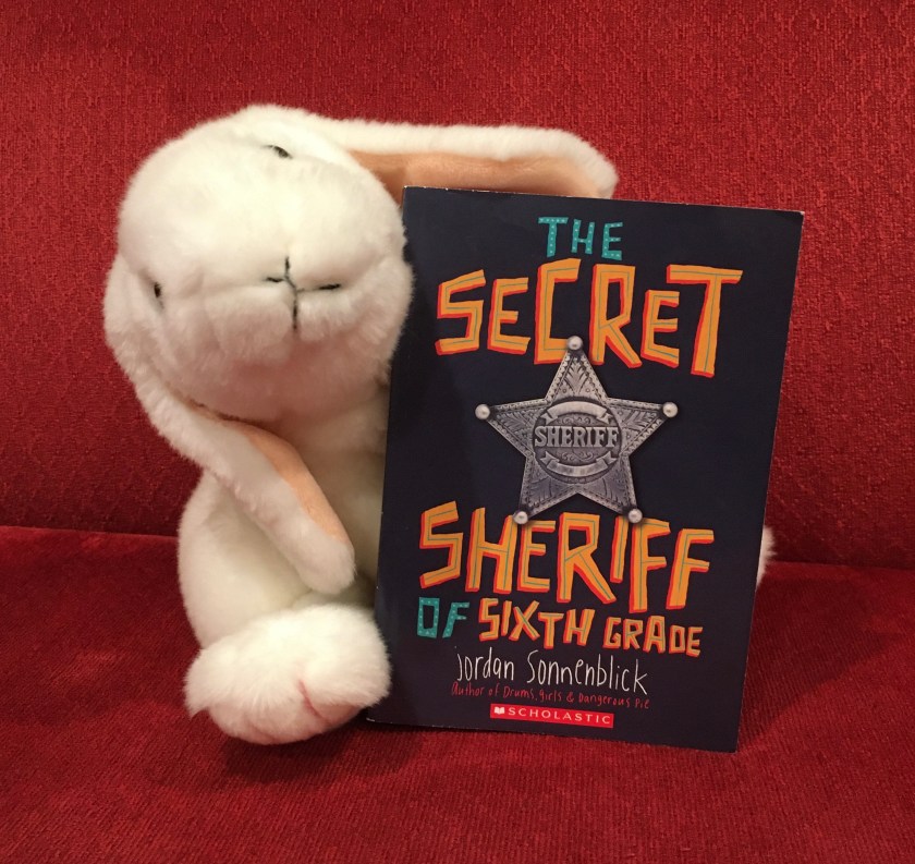 Marshmallow reviews The Secret Sheriff of Sixth Grade by Jordan Sonnenblick.
