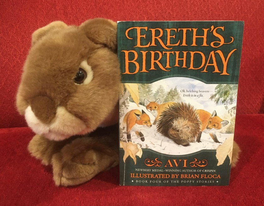 Caramel enjoyed reading Ereth's Birthday by Avi, and he is looking forward to reading the next books in the series. 