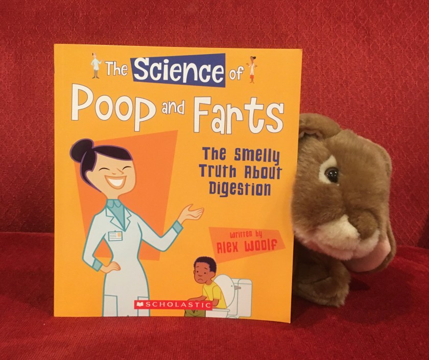 Caramel enjoyed reading The Science of Poop and Farts: The Smelly Truth About Digestion by Alex Woolf, and recommends it to other little bunnies who want to learn more about poop and fart and other funny (and yet very useful) things our digestive systems do.