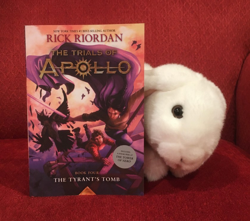 Marshmallow rates The Tyrant's Tomb (Book 4 of the Trials of Apollo series) by Rick Riordan 95%.