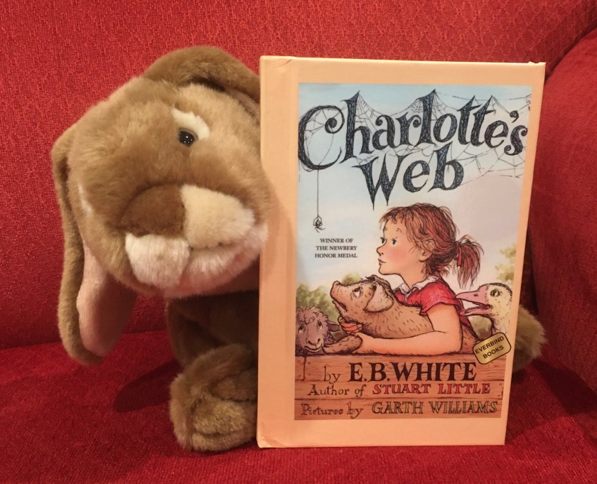 Caramel has enjoyed reading Charlotte's Web, written by E.B. White and illustrated by Garth Williams, and recommends it strongly. He already convinced both Marshmallow and Sprinkles to read the book. 