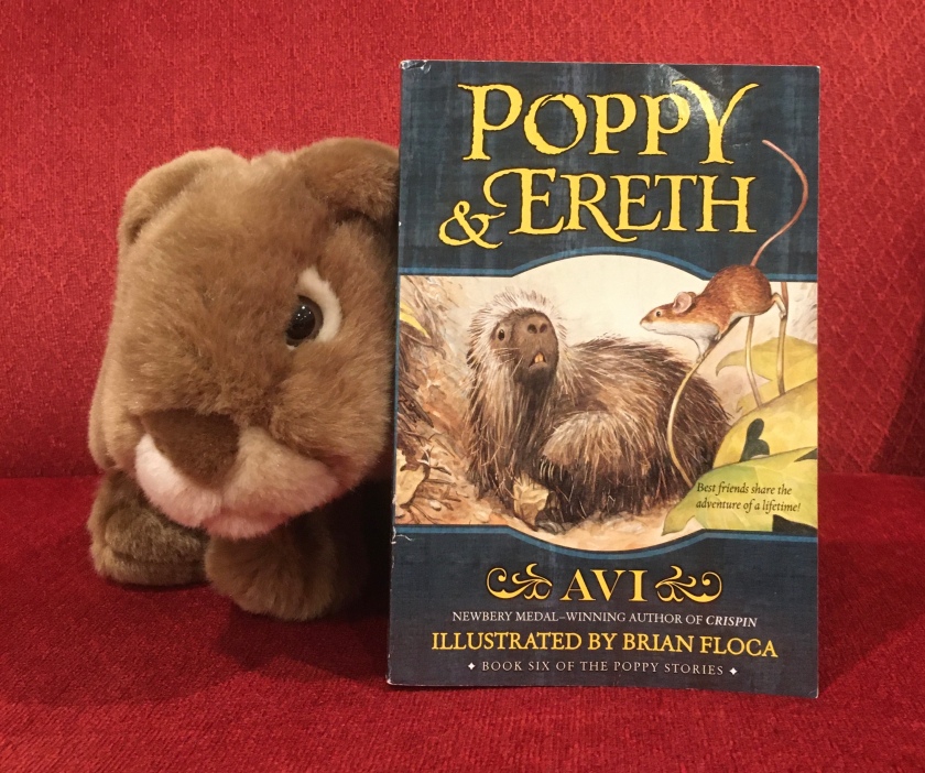 Having read Poppy and Ereth, written by Avi and illustrated by Brian Floca, Caramel will remember the series with a smile.