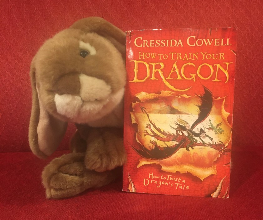 Caramel reviews How to Twist a Dragon’s Tale (Book #5 of How to Train Your Dragon Series) by Cressida Cowell.