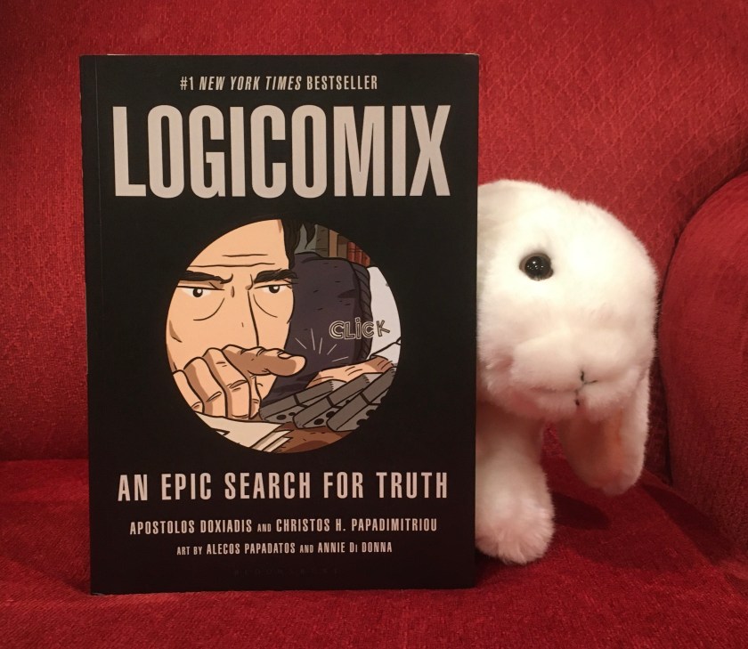 Marshmallow reviews Logicomix, written by Apostolos Doxiadis and Christos H. Papadimitriou, and illustrated by Alecos Papadatos and Annie di Donna. 