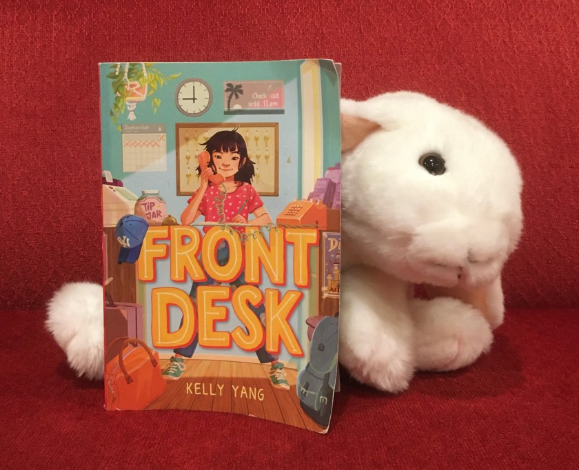 Marshmallow rates Front Desk by Kelly Yang 100%.