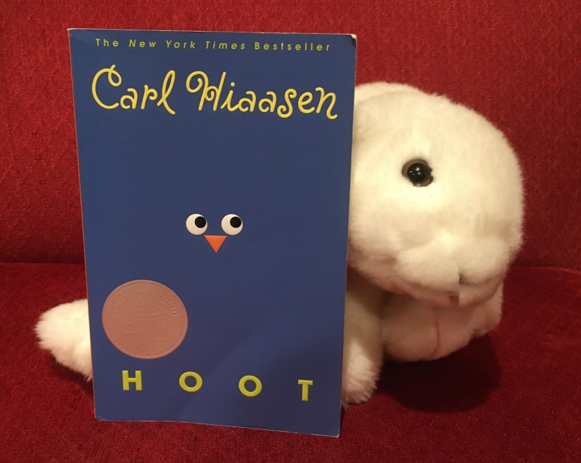 Marshmallow rates Hoot by Carl Hiaasen 95%.