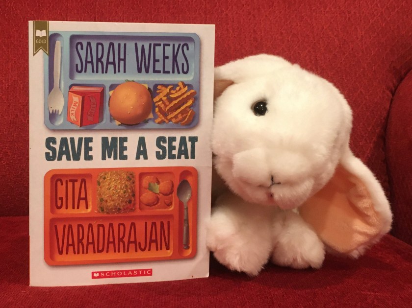 Marshmallow rates Save Me A Seat by Sarah Weeks and Gita Varadarajan 95%.
