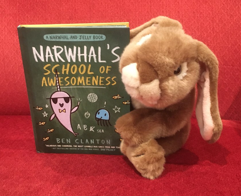 Caramel reviews Narwhal's School of Awesomeness by Ben Clanton.