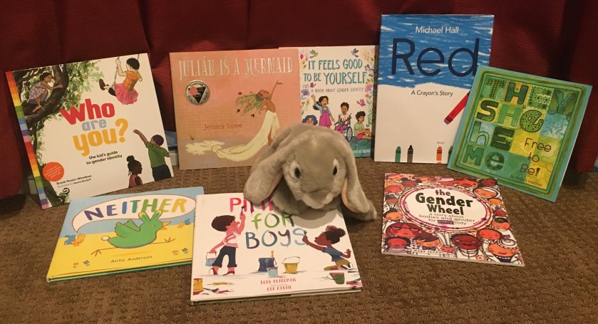 Sprinkles reviews children's books on gender identity.