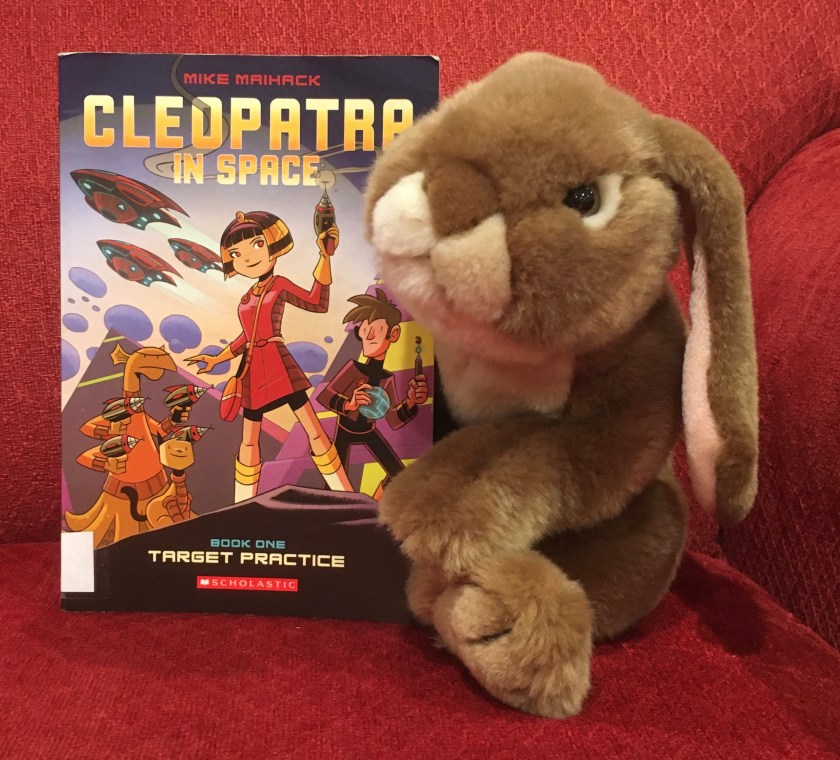 Caramel reviews Cleopatra in Space: Target Practice by Mike Maihack.