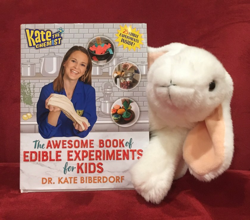 Marshmallow reviews The Awesome Book of Edible Experiments for Kids by Kate Biberdorf.
