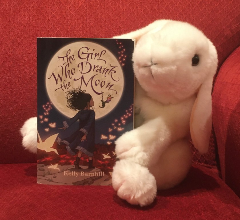 Marshmallow reviews The Girl Who Drank the Moon by Kelly Barnhill.