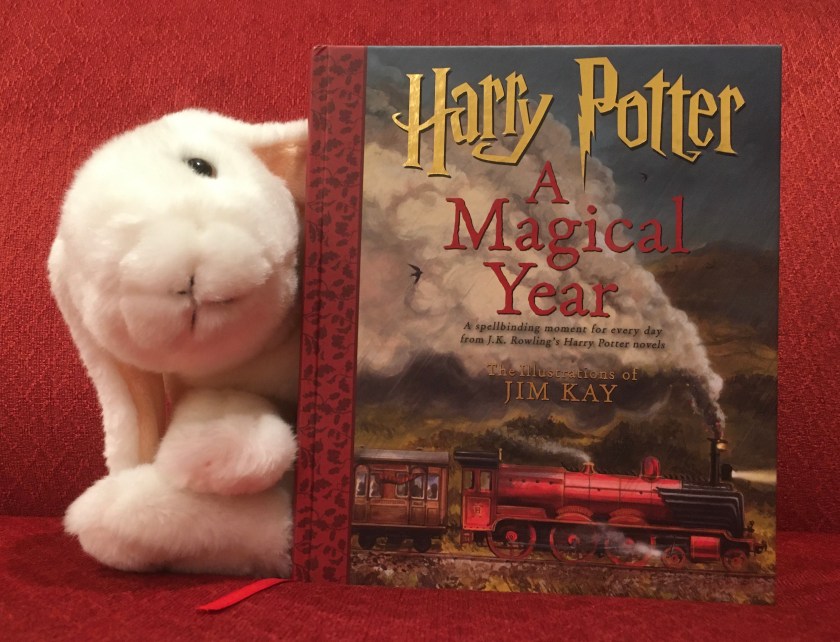 Marshmallow really enjoyed reading and reviewing Harry Potter: A Magical Year - The Illustrations of Jim Kay by J.K. Rowling and Jim Kay, and is looking forward to reading more from this author-illustrator team, in particular the illustrated versions of the remaining Harry Potter books.