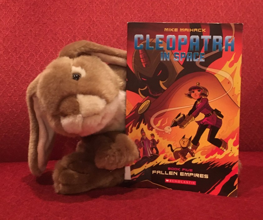 Caramel reviews Cleopatra in Space: Fallen Empires by Mike Maihack.