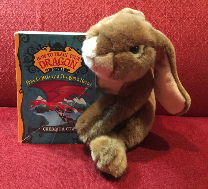Caramel reviews How to Betray A Dragon’s Hero (Book #11 of How to Train Your Dragon Series) by Cressida Cowell.