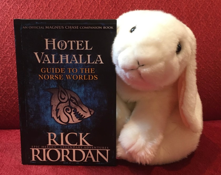 Marshmallow reviews Hotel Valhalla: Guide to the Norse Worlds by Rick Riordan.