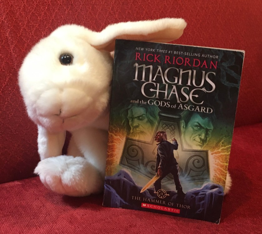 Marshmallow rates The Hammer of Thor (Book 2 of Magnus Chase and the Gods of Asgard series) by Rick Riordan 95%. 
